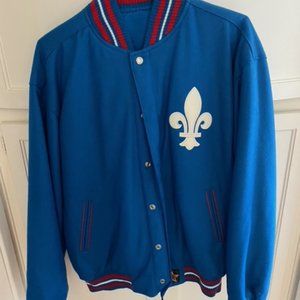 quebec nordiques letterman jacket